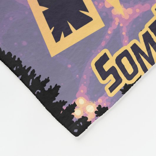 Dark Matter Poster. Fleecedecke (Ecke)