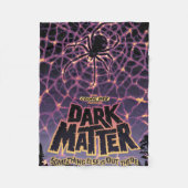 Dark Matter Poster. Fleecedecke (Vorderseite)