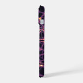 Dark Matter Poster. iPhone 15 Hülle (Linke Seite)