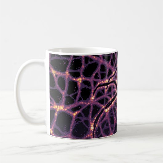Dark Matter Poster. Kaffeetasse (Links)