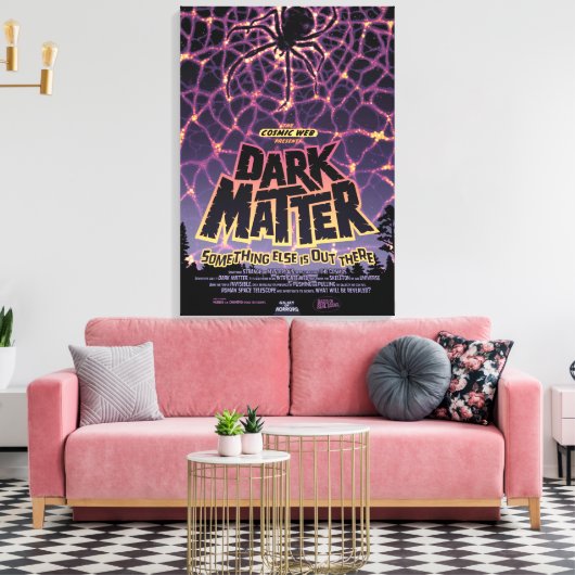 Dark Matter Poster. Leinwanddruck (Insitu (Wohnzimmer))