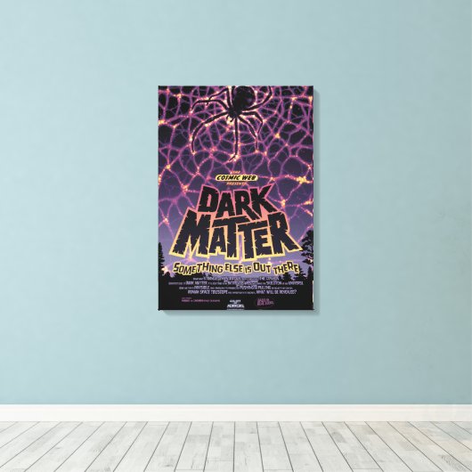 Dark Matter Poster. Leinwanddruck (Insitu (Holzboden))