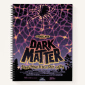 Dark Matter Poster. Notizblock (Vorderseite)