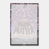 Dark Matter Poster. Post-it Klebezettel (Vorderseite)