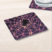 Dark Matter Poster. Rechteckiger Pappuntersetzer (angewinkelt)