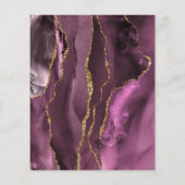 Dark mauve agate Flyer (Hinten)