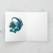 Dark Mermaid Grußkarte - Geheimküsse Karte (Innenseite)