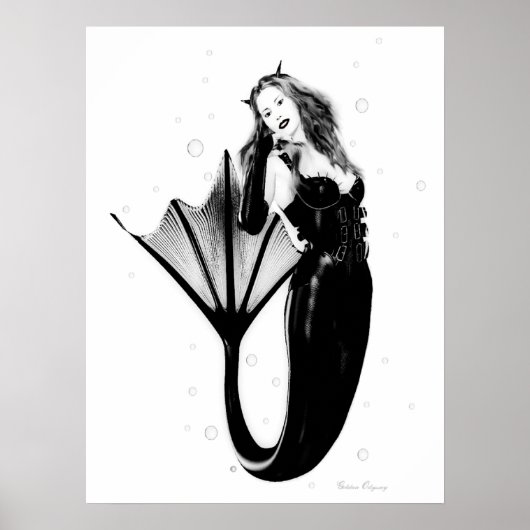 Dark Mermaid Poster (Vorne)