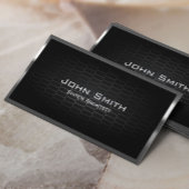 Dark Metal Cells System Architect Business Card Visitenkarte