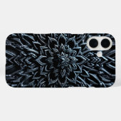 Dark Metallic Mandala Case-Mate iPhone Hülle (Rückseite (Horizontal))