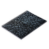 Dark Metallic Mandala Notizblock (Linke Seite)