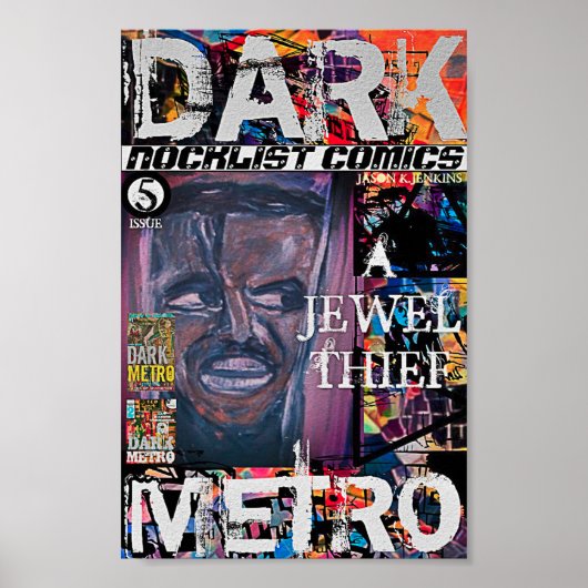 DARK METRO A JEWEL THIEF POSTER (Vorne)