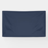 Dark Midnight Blue Banner (Horizontal)