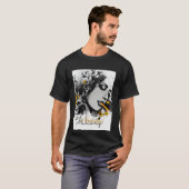 Dark Minimalistisch Jazz vibes Dark T - Shirt (Vorne ganz)