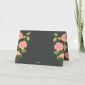 Dark Mittwoch Thema Dankeskarte (Rückseite)