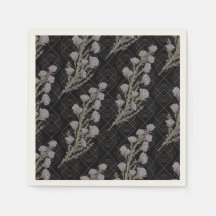 Dark & Moody Art Nouveau Lavender Floral