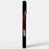 Dark Moody Black Herbst Floral Case-Mate iPhone Hülle (Rückseite / Rechts)