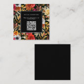 Dark Moody Fall Romantisches Brautparty Begleitkarte (Vorne/Hinten)