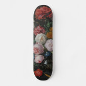 Dark Moody Floral Skateboard (Vorderseite)