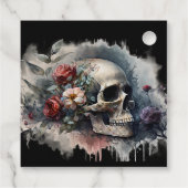 Dark Moody Gothic Bridge oder Die Brautparty Geschenkanhänger (Rückseite)