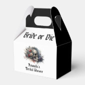 Dark Moody Gothic Bridge oder Die Brautparty Geschenkschachtel (Vorderseite)