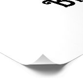 Dark Moody Gothic Bridge oder Die Brautparty Poster (Ecke)