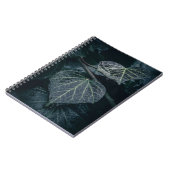 Dark Moody Ivy Nature Foto Notizblock (Linke Seite)