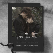 Dark Moody Minimal Foto Wedding