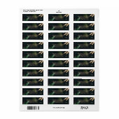 Dark & Moody Rücksendeadresse-Aufkleber (Vorne)