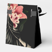 Dark Moody Vielen Dank Gastgeschenk Hochzeit Boxes Geschenkschachtel (Rückseite)