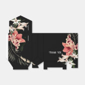 Dark Moody Vielen Dank Gastgeschenk Hochzeit Boxes Geschenkschachtel (Ungefaltet)