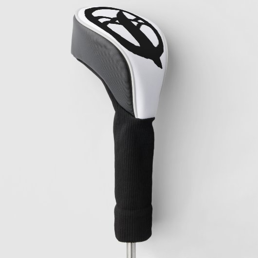 Dark Moon Driver Head Cover Golf Headcover (angewinkelt)