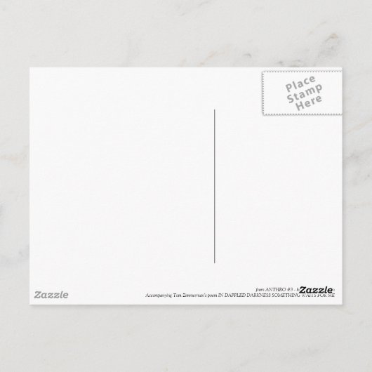 DARK MOON Postkarte (Rückseite)