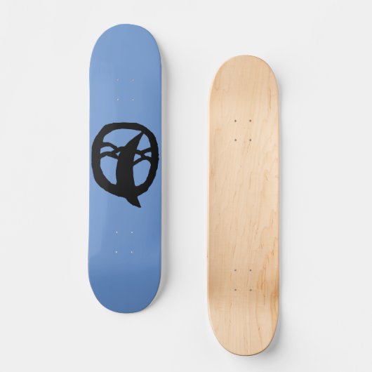 Dark Moon Skateboard (Vorderseite)
