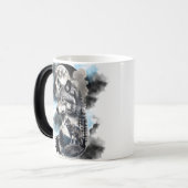 Dark Moon Wolves Verwandlungstasse (Vorderseite Links)