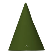 Dark Moss Green Party Hat Partyhütchen (Rechts)