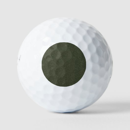Dark Moss Texture Golf Balls - individuell anpassb Golfball (Vorderseite)