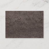 Dark Mud Visitenkarte (Rückseite)