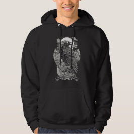 Dark Mystical Raven Hoodie