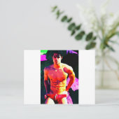 Dark n Red Postkarte (Stehend Vorderseite)