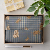 Dark Nautical Series Design 10 Seidenpapier (Geschenk)