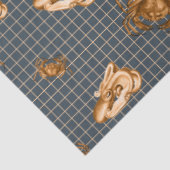 Dark Nautical Series Design 10 Seidenpapier (Ausschnitt)