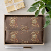 Dark Nautical Series Design 14 Seidenpapier (Geschenk)