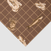 Dark Nautical Series Design 3 Seidenpapier (Ausschnitt)