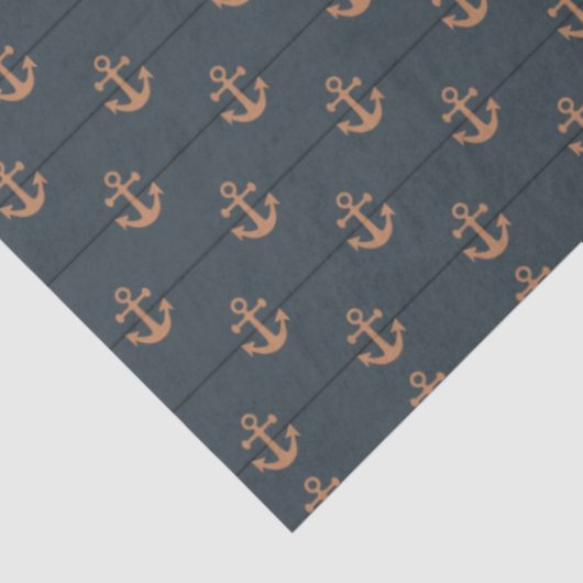Dark Nautical Series Design 4 Seidenpapier (Ausschnitt)