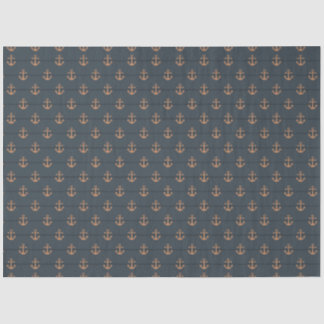 Dark Nautical Series Design 4 Seidenpapier