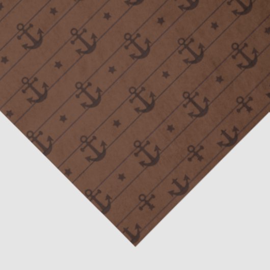 Dark Nautical Series Design 5 Seidenpapier (Ausschnitt)