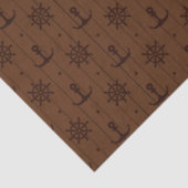 Dark Nautical Series Design 7 Seidenpapier (Ausschnitt)