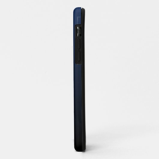Dark Navy Blue iPhone 4/4S Case (Hinten/Links)