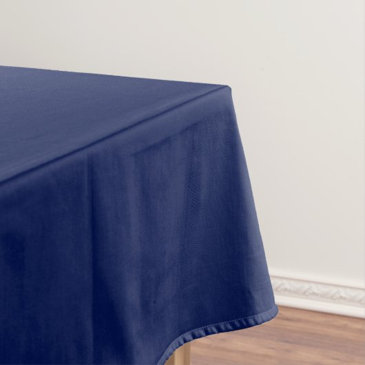 Dark Navy Blue Registration Desk Tischdecke (Beispiel)